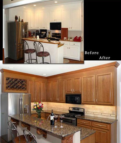 TRIMPAK refacing Kitchen Cabinets